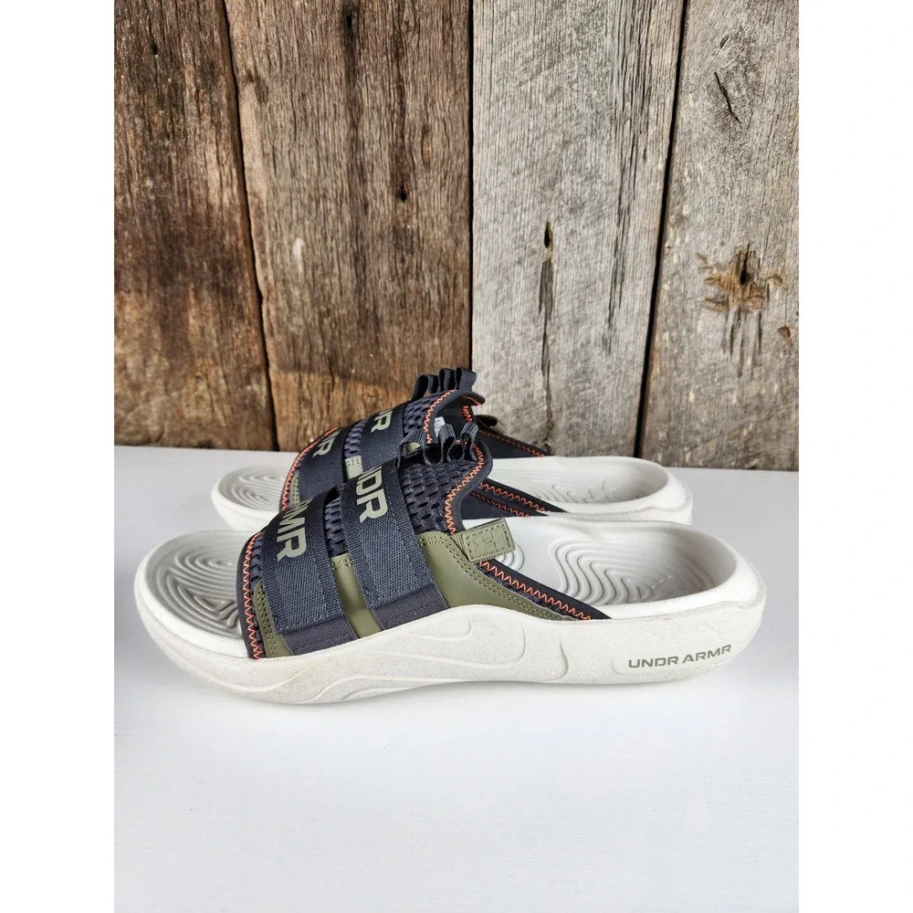 Under Armour Ignite Alpha Slides Mens 13 3025051-100